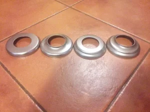 Rozetne za cev fi 55 mm metalne , inox i aluminijumske