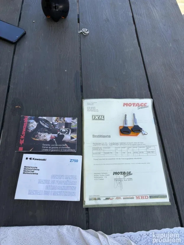 Kawasaki Z750 2005