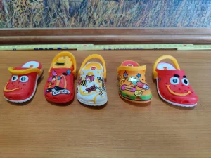 Crocs mini keychains Kroks papuče privesci McD