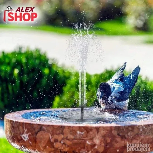 Plutajuća solarna fontana za baštu i terase