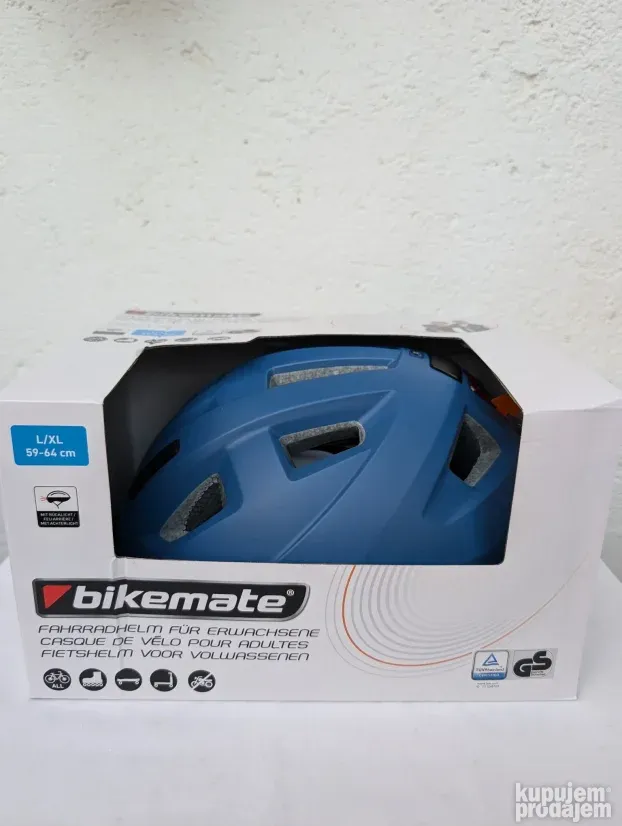 Bikemate kaciga za bicikl.L/XL Vel.59-64cm