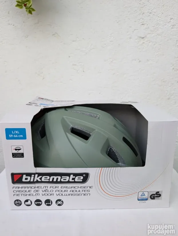 Bikemate kaciga za bicikl.L/XL Vel.59-64cm