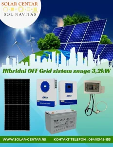Solarni kompleti za vikendice i kuće