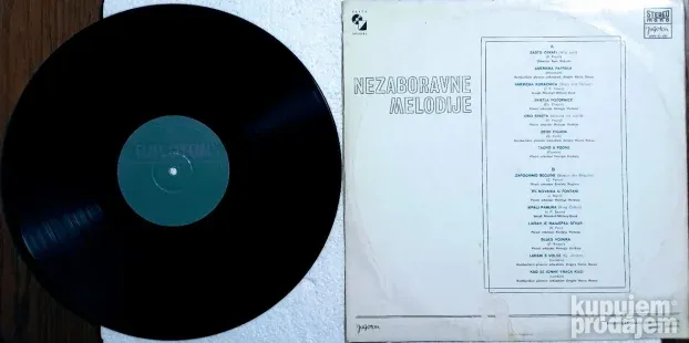 Nezaboravne Melodije LP-vinyl