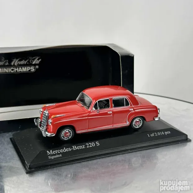 1/43 Minichamps Mercedes 220 Ponton W180