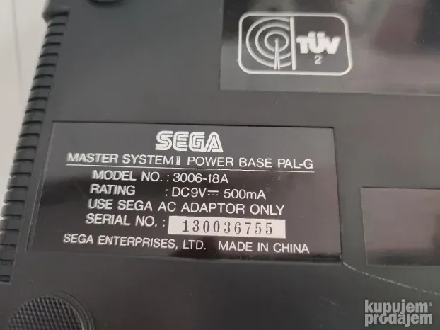 SEGA Master System II - Fabričko stanje!