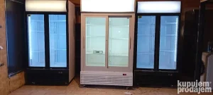 Duple rashladne vitrine vise modela