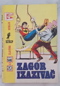 Zagor - Zlatna Serija 595: Izazivač (Original, 1982