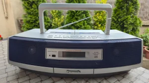 PANASONIC RX-ED50 - veliki stereo radio, dupli dek i CD