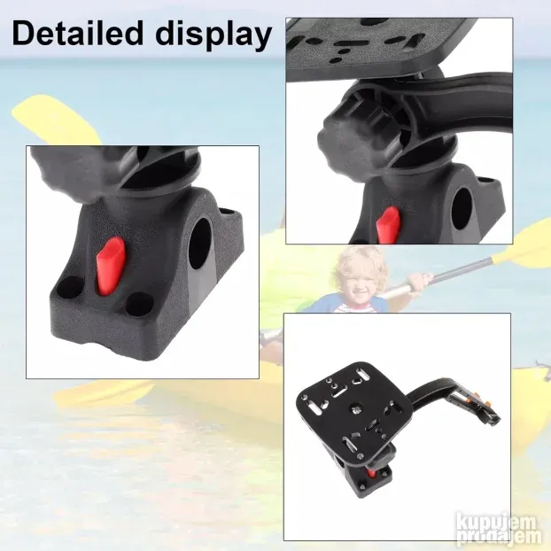 nosač za kajake sa detektorom ribe