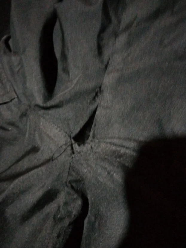 muška crna jakna sa dva lica XXL