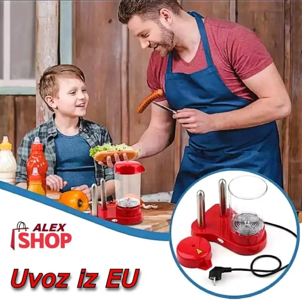 Mašina za spremanje hot dogova Profesionalni aparat