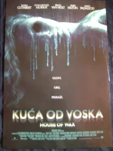 Filmski poster KUĆA OD VOSKA