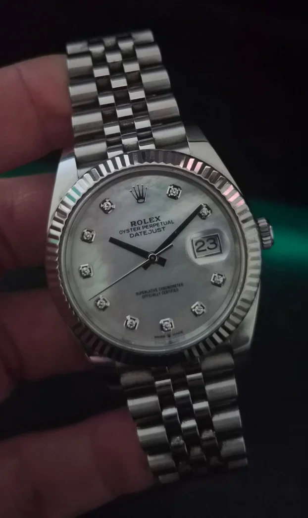 Rolex Datejust 41mm Jubilee Diamond MOP Dial (kutija/papiri)