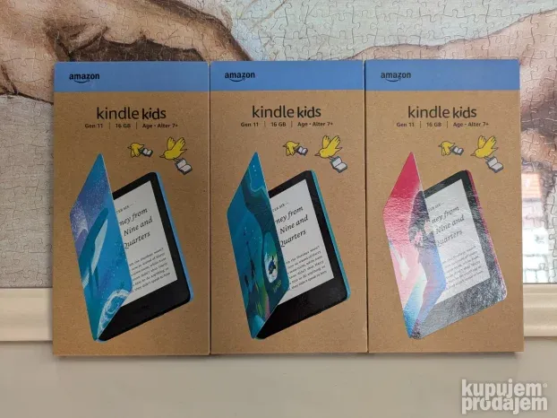 Kindle 11 sa futrolom (2024) - obe boje na stanju + poklon!
