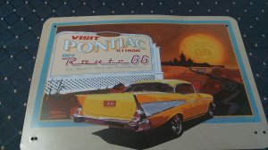 Tablica/Route 66/Pontiac Illionis