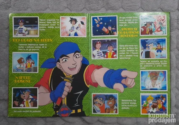 BEYBLADE, Let it rip, Panini, Kompletno popunjen album