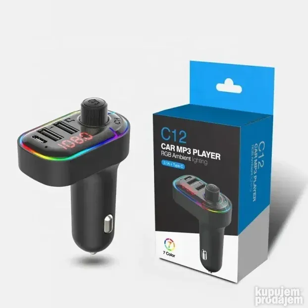 Bluetooth FM Transmiter C12
