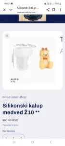 Kalup za svece i sapune meda