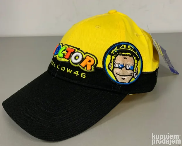 Muski kacket VR46 zuti kod 4