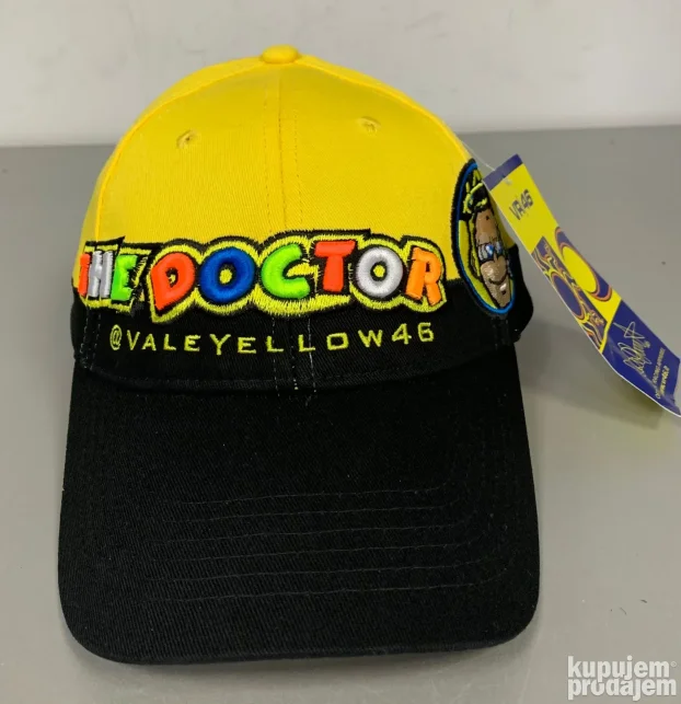 Muski kacket VR46 zuti kod 4