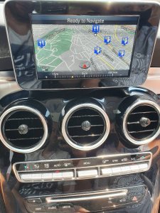 Mercedes Garmin map pilot