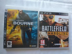 PS3 - The Bourne - Conspiracy i  Battlefield Hardline