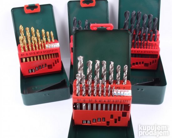 Burgije za metal Original burgije Metabo burgije za metal