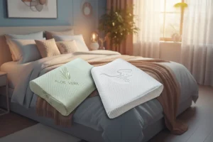 JASTUK 60x40 anatomski SILVER I ALOE VERA