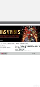 Guns and roses karta