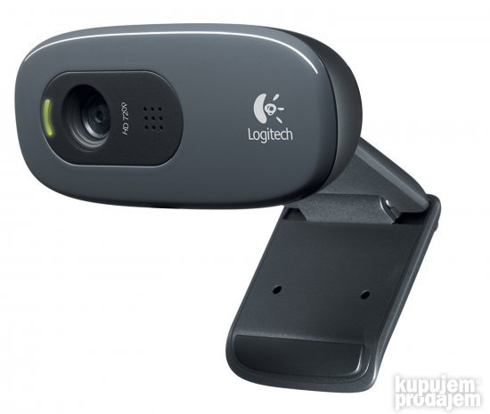 LOGITECH C270 HD Retail crna web kamera
