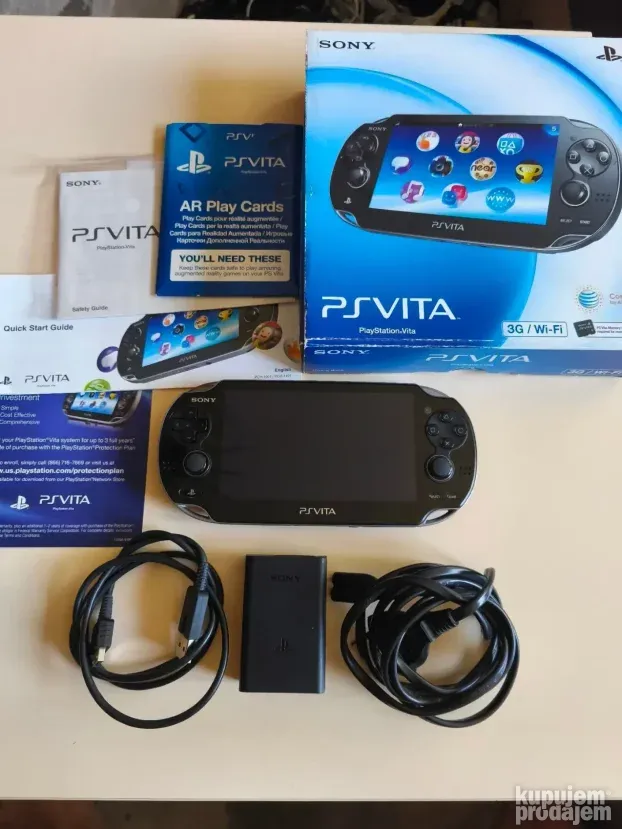 PS Vita OLED Sony Playstation 3G WIFI U Kutiji Full Komplet