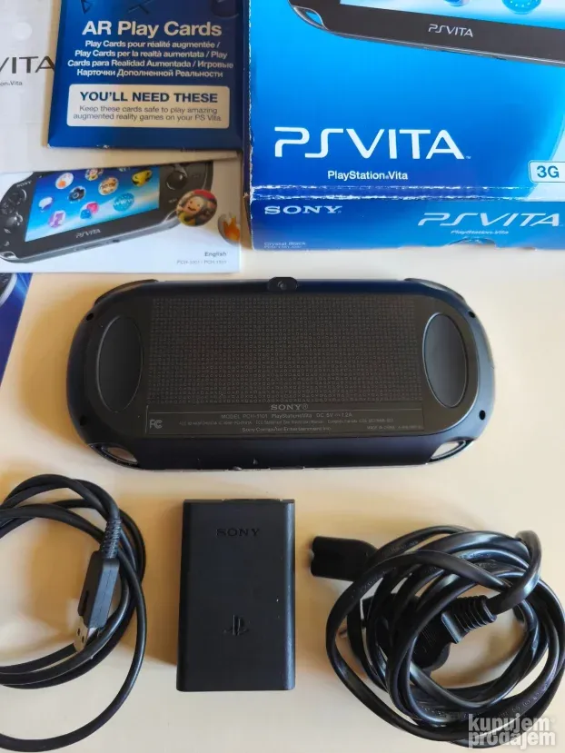 PS Vita OLED Sony Playstation 3G WIFI U Kutiji Full Komplet