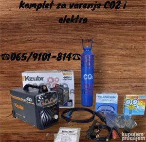 Aparat za CO2 i elektro varenje u kompletu