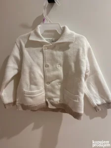 Dečiji beli dzempernovi Obaibi 12 mesici