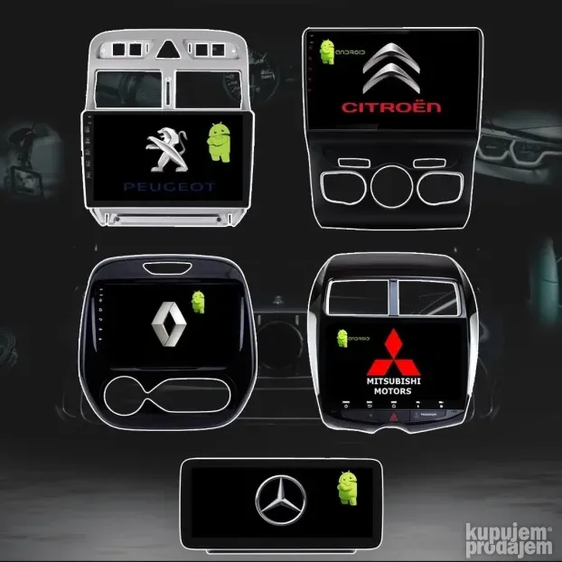 Multimedija VW AUDI MERCEDES BMW FIAT OPEL SKODA Peugeot KIA