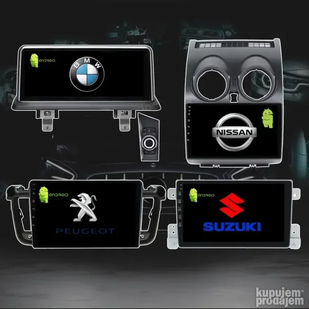 Multimedija VW AUDI MERCEDES BMW FIAT OPEL SKODA Peugeot KIA