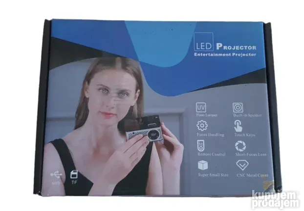 Projektor Mini led Home cinema projec