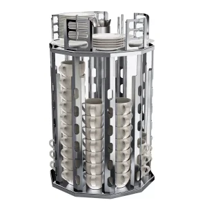 Dozator za šoljice/tanjiriće - rotirajući