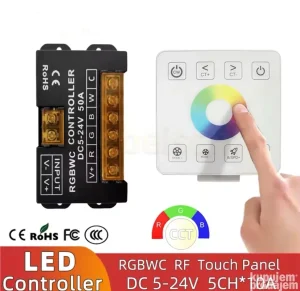 DIMER led prekidac RGBWC LED 50a 5-24 V