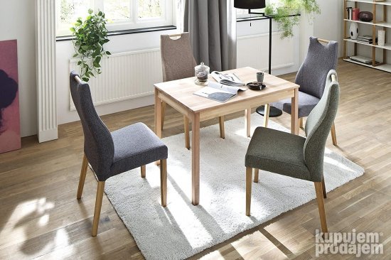 Trpezarijski Sto od Bukovog drveta 70x110cm - Robas lund