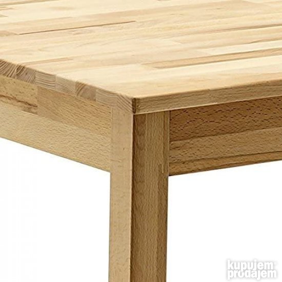 Trpezarijski Sto od Bukovog drveta 70x110cm - Robas lund