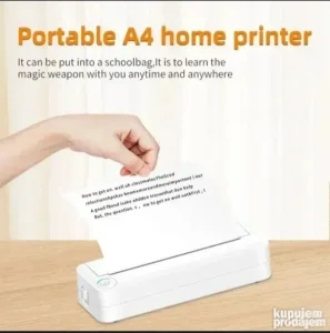 Portable printer a4 format termalni stampac bluetooth