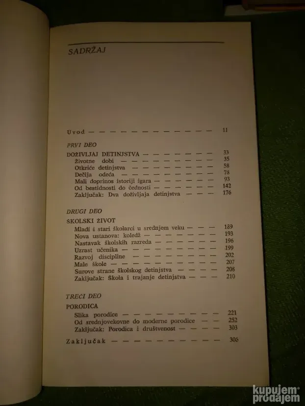 Vekovi detinjstva - Filip Arijes