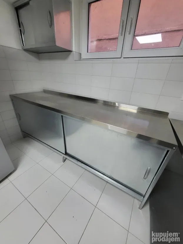 Radni sto od prohroma 2000x600 NOVO