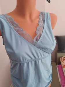 Lila jednodelni kupaći kostim za trudnicu vel. 38