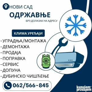 Ugradnja/montaza klima uredjaja NS