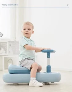 SurfRomobil BLUE svetleci tockovi,muzika i svetla