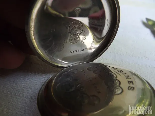 LONGINES Božidar Mišić Pirot srebro 0.800 odličan