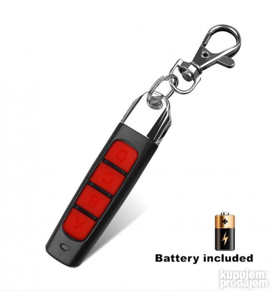 Daljinski upravljač 433Mhz kopirajući za auto garaže 433.92M